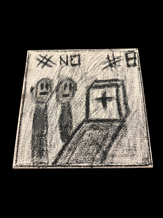 #8 At the grave…